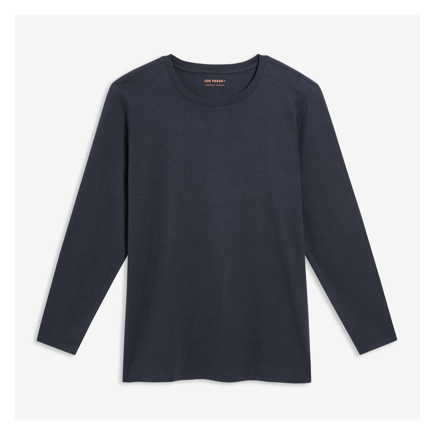 Organic Cotton Long Sleeve in JF Midnight Blue from Joe Fresh